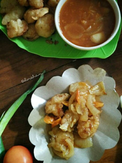 Foto resep Udang Saos Asam Manis Pedas