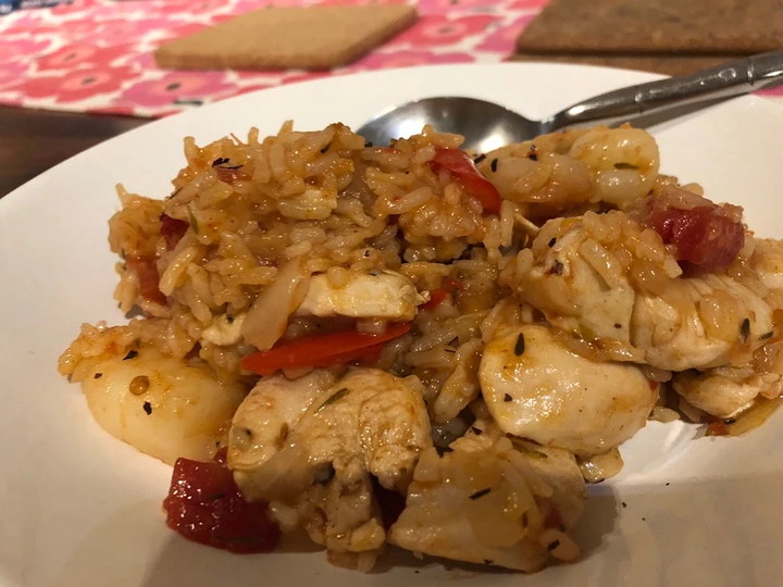 Simple Way Make Recipe Jambalaya in Pressure Cooker that is Really Delicious, Really Delicious}
