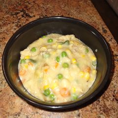 A picture of Pressure Cooker Pot Pie Soup.