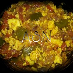 A picture of Paneer Bhurjee (Street Food Style).