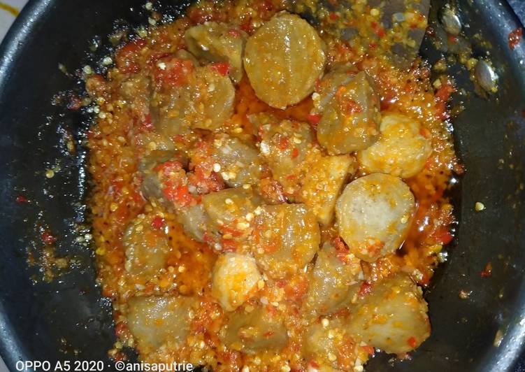 Cara Gampang meracik Oseng Pentol jeletot, Sempurna