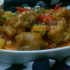 A picture of Sweet And Sour Chicken.
