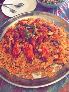 صورة لوصفة كبسه على دجاج