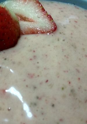 Foto resep Smoothies Pisang Strawberry