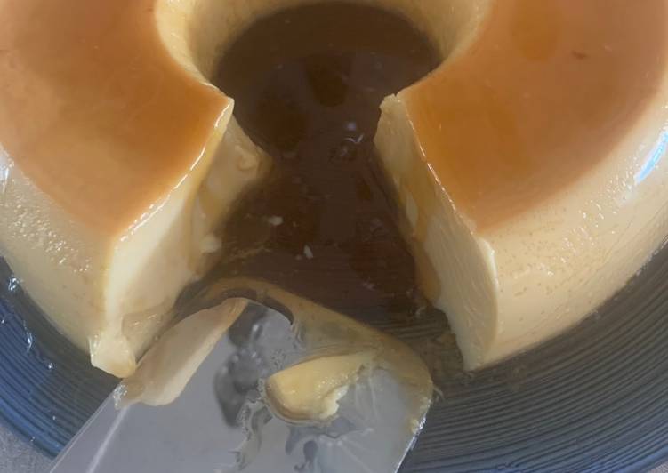 Pudim de leite condensado caseiro