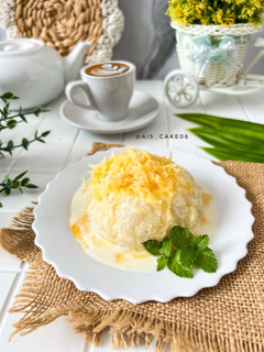 Foto resep Ketan Susu keju (legit,manis)