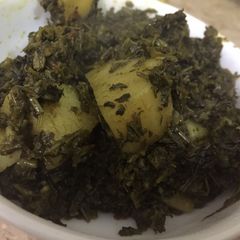 A picture of Alo methi.