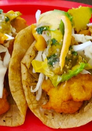 Una foto de Tacos tipo Ensenada