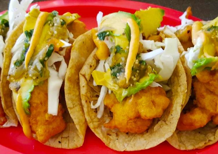 Tacos tipo Ensenada
