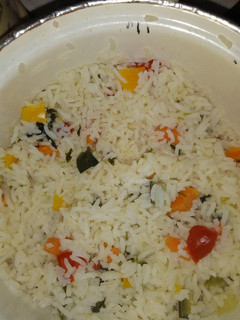 A picture of Vegetable rice.