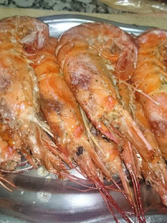 Una foto de Langostinos al horno