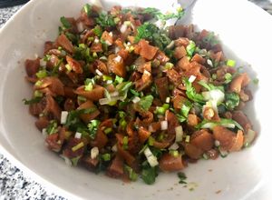 Una foto de Ceviche de cochayuyo