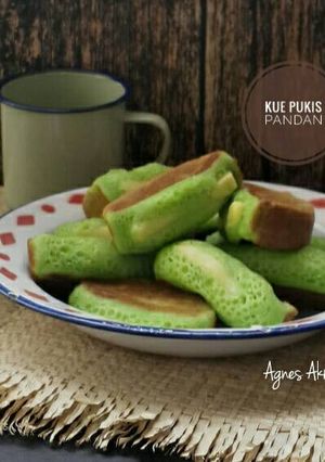 Foto resep Pukis Pandan