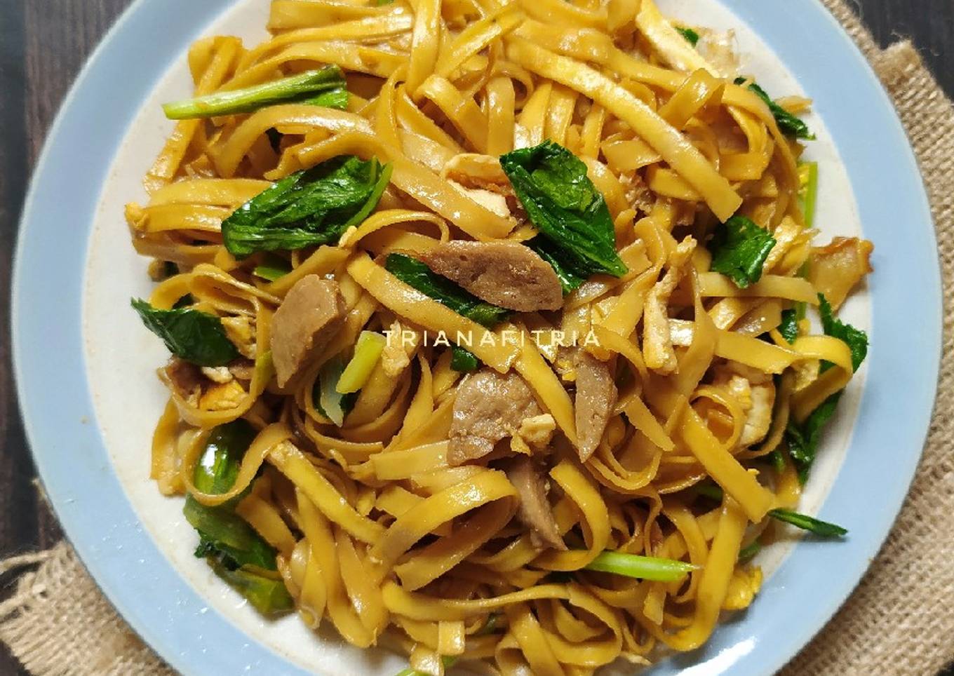 Mie Goreng Tulen (Cap Kerang Mas khas Kebumen)