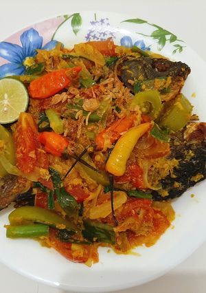 Foto resep Ikan Mas Bumbu Kuning