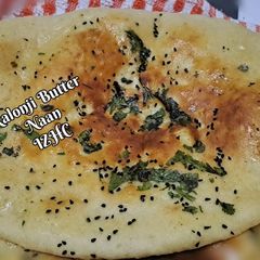 A picture of 🌮Kalonji Butter Naan🌮 (nigella seeds butter naan).