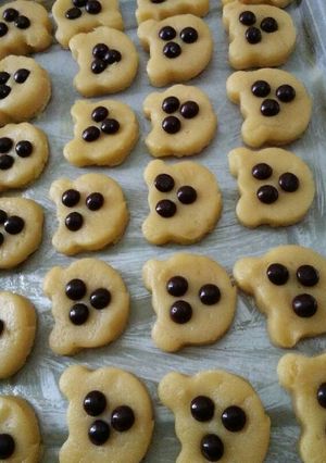 Foto resep Butter cookies chocochips simple