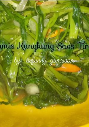 Foto resep Tumis Kangkung Saos Tiram #5resepterbaruku