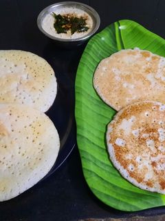 दावणगिरी स्पोंजी बटर डोसा (Dawangiri Sponge Butter Dosa Recipe In Marathi) रेसिपी चे मुख्य फोटो