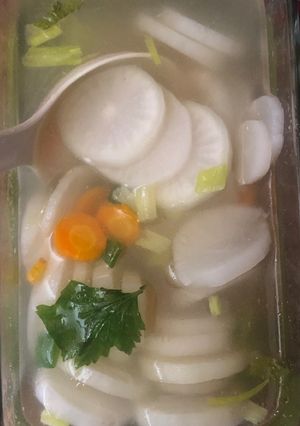 Foto resep Sop lobak enak, sehat 👍🏼👍🏼