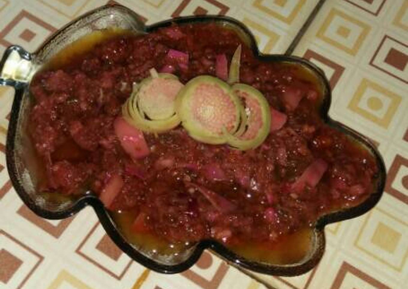 Sambel kecombrang alakadarnya
