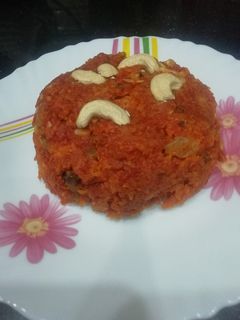 A picture of Gajar Carrots ka halwa.