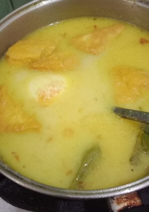 Foto resep Opor telur tahu kentang
