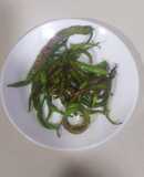 Piparras fritas