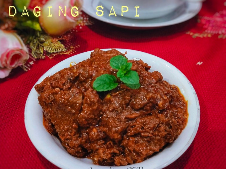 Anti Ribet, Memasak Masak Rendang daging sapi Irit Untuk Jualan