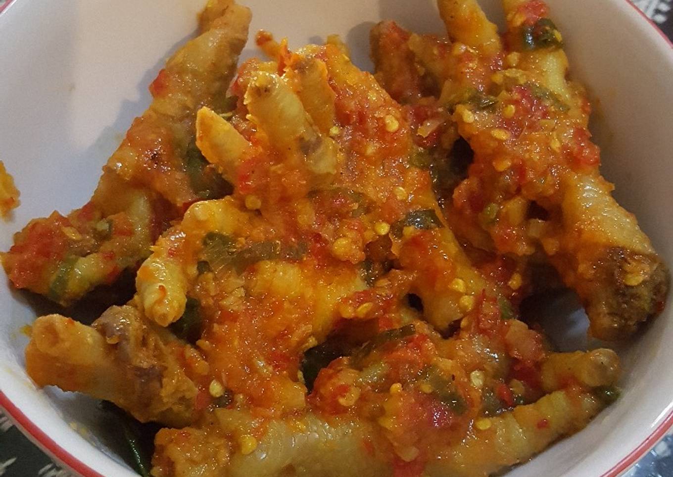 Resep Ceker Pedas, Lezat