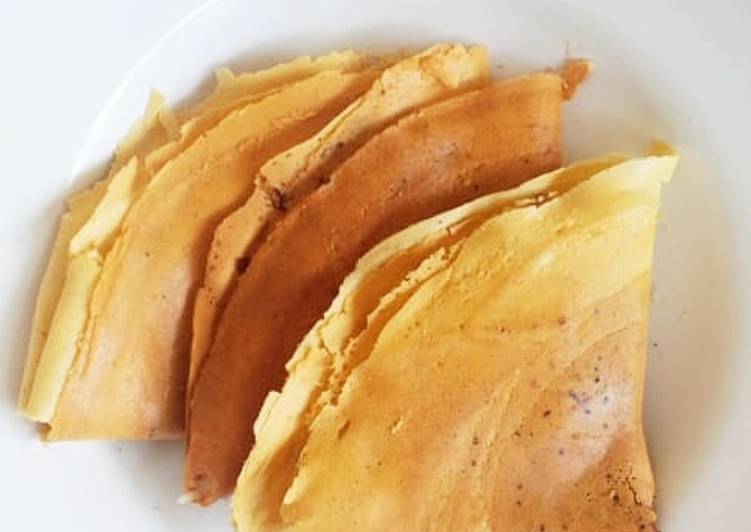 Cara Membuat Crepes Dengan Teflon : Resep Crepes Teflon Renyah Tahan Lama Tanpa Telur Kekinian