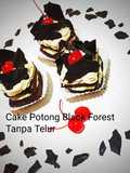 Cake Potong BlackForest No Telur|Slice Black Forest Cake Eggless