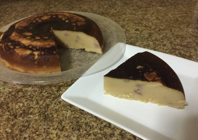 Yoghurt Cheese Cake, made with rice cooker