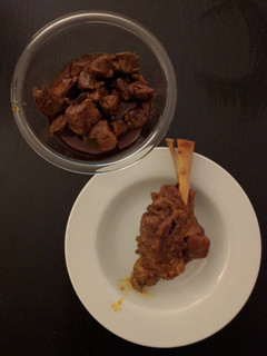 A picture of Klaya (Tunisian braised meat).