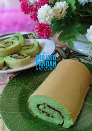 Foto resep Bolu gulung pandan