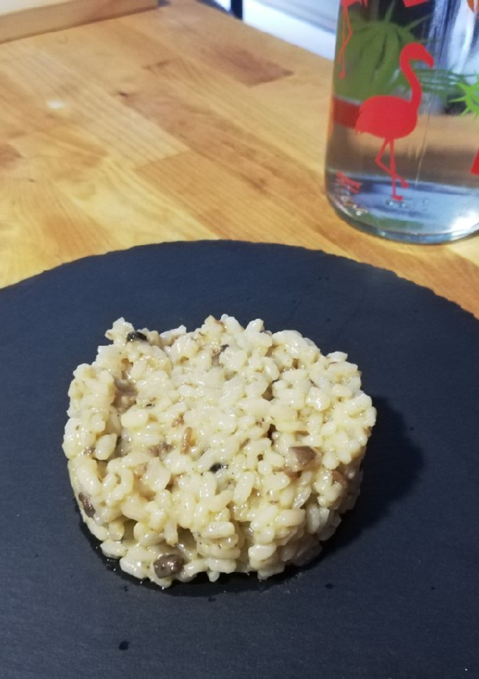 Una foto de Risotto de Champiñones