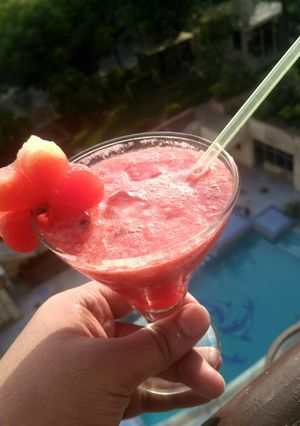 A picture of Watermelon juice.
