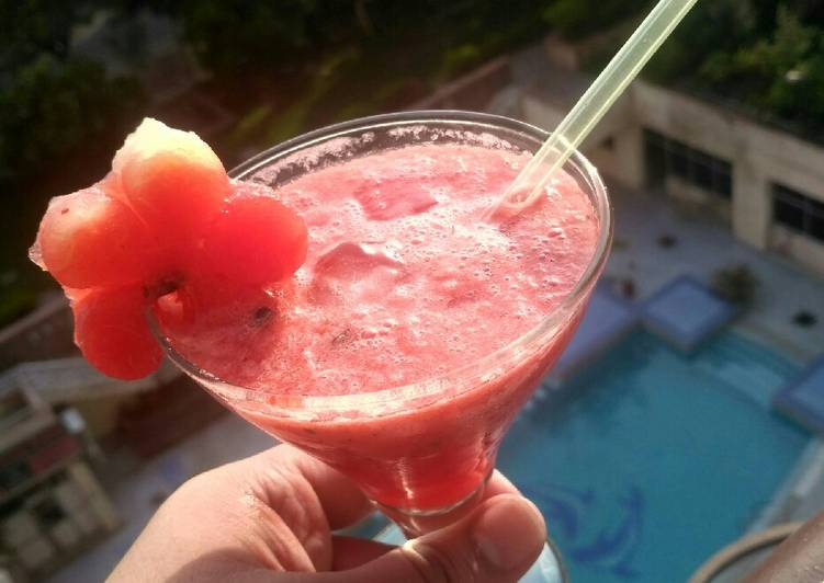 Recipe of Homemade Watermelon juice