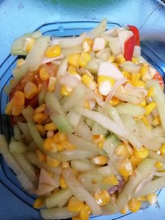 Foto resep Tumis labu siam jagung