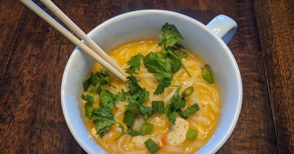 Thai Red Curry Noodle Soup Recipe By Ed Moore Cookpad