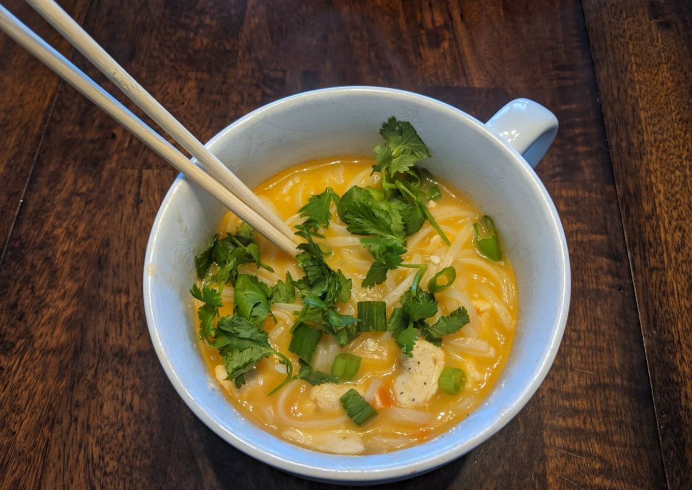 Thai Red Curry Noodle Soup