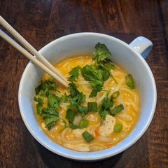 Thai Red Curry Noodle Soup A picture of Thai Red Curry Noodle Soup.