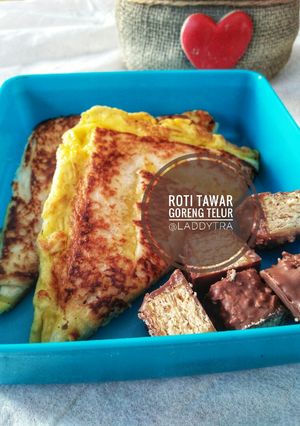 Foto resep Roti tawar goreng telur