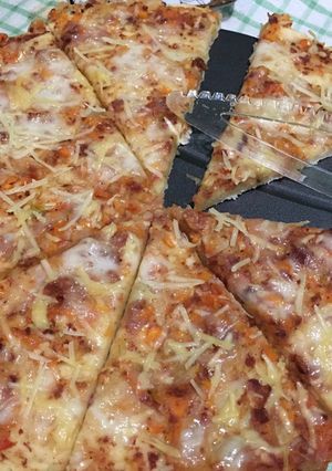 Foto resep 113. Pizza Panggang Oven (tanpa proofing)