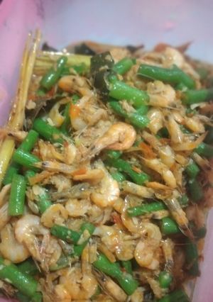 Foto resep Udang buncis