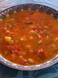 Lentejas con verduras al curry