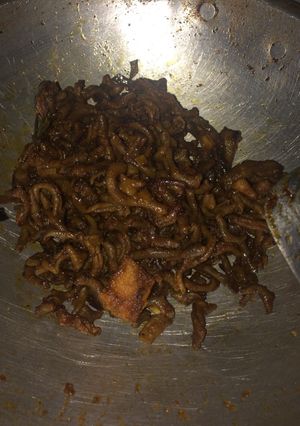 Foto resep Orek Usus Ayam (no amis)