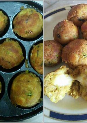 A picture of Potato cheese balls.