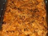 Macarrones con salchichas y chorizo