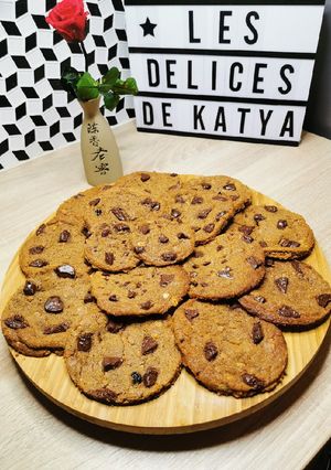 Une photo de Cookies chocolat/muesli